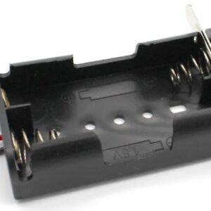 3號雙節電池盒(帶金屬開關)